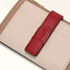 Furla Card Holders|Wallets<Grazia Card Case M azalea+greige+lacca