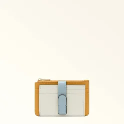 Furla Card Holders|Wallets<Grazia Card Case M panna+senape+cirro