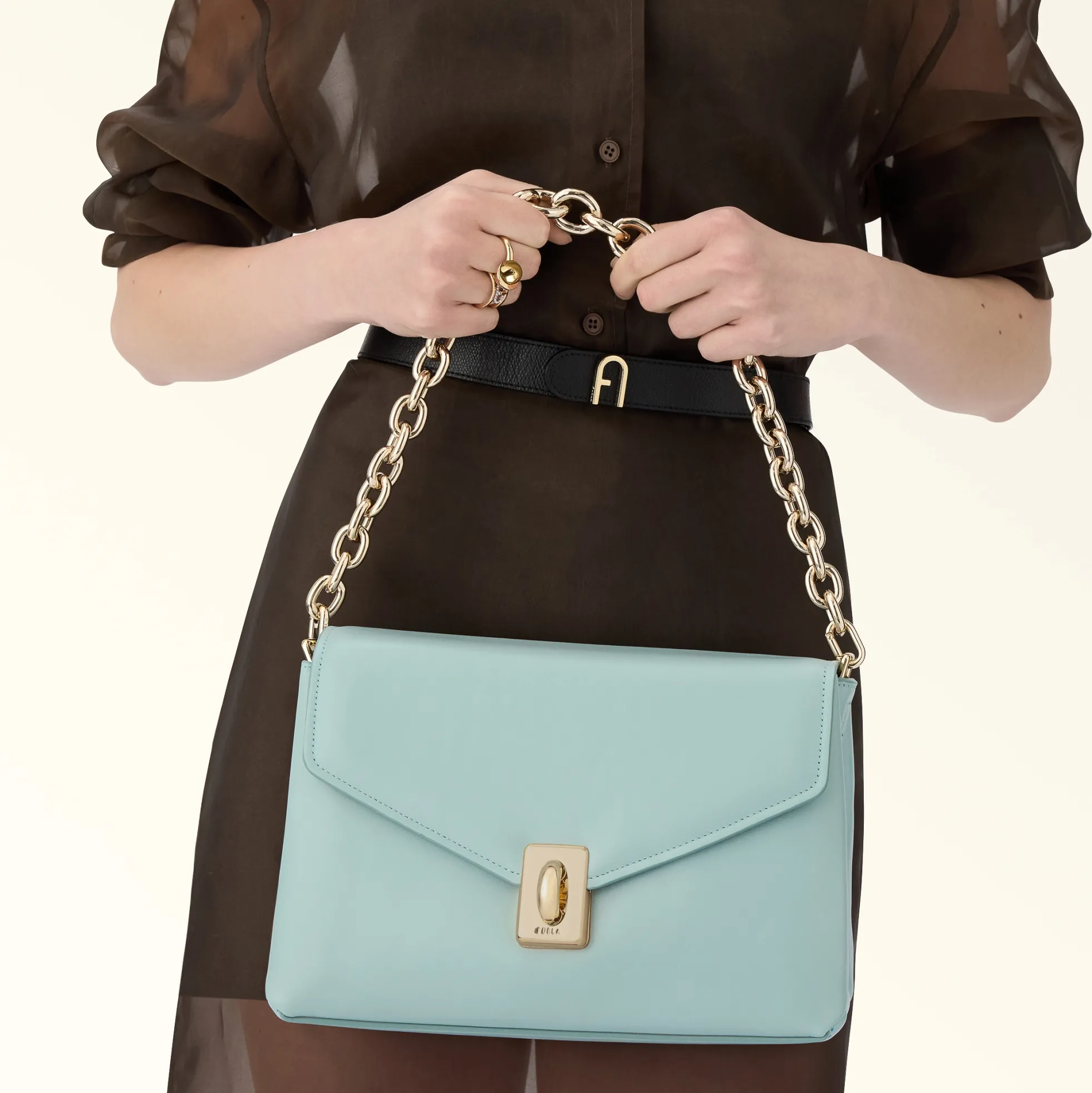 Furla Shoulder Bags|Crossbodies<Meridiana Crossbody M acquamarina