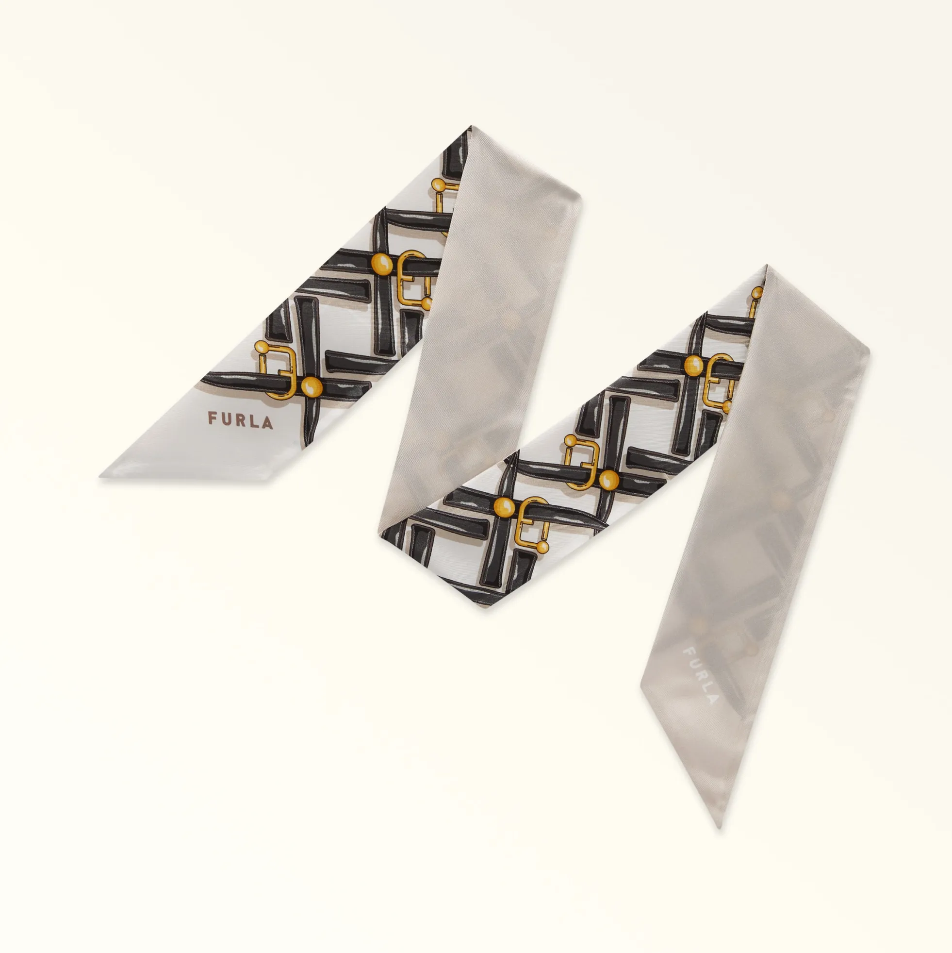 Furla Scarves<Metropolis Bandeau toni cenere