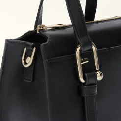 Furla The Black Bag Edit|Top Handles<Nuvola Boston Bag S nero