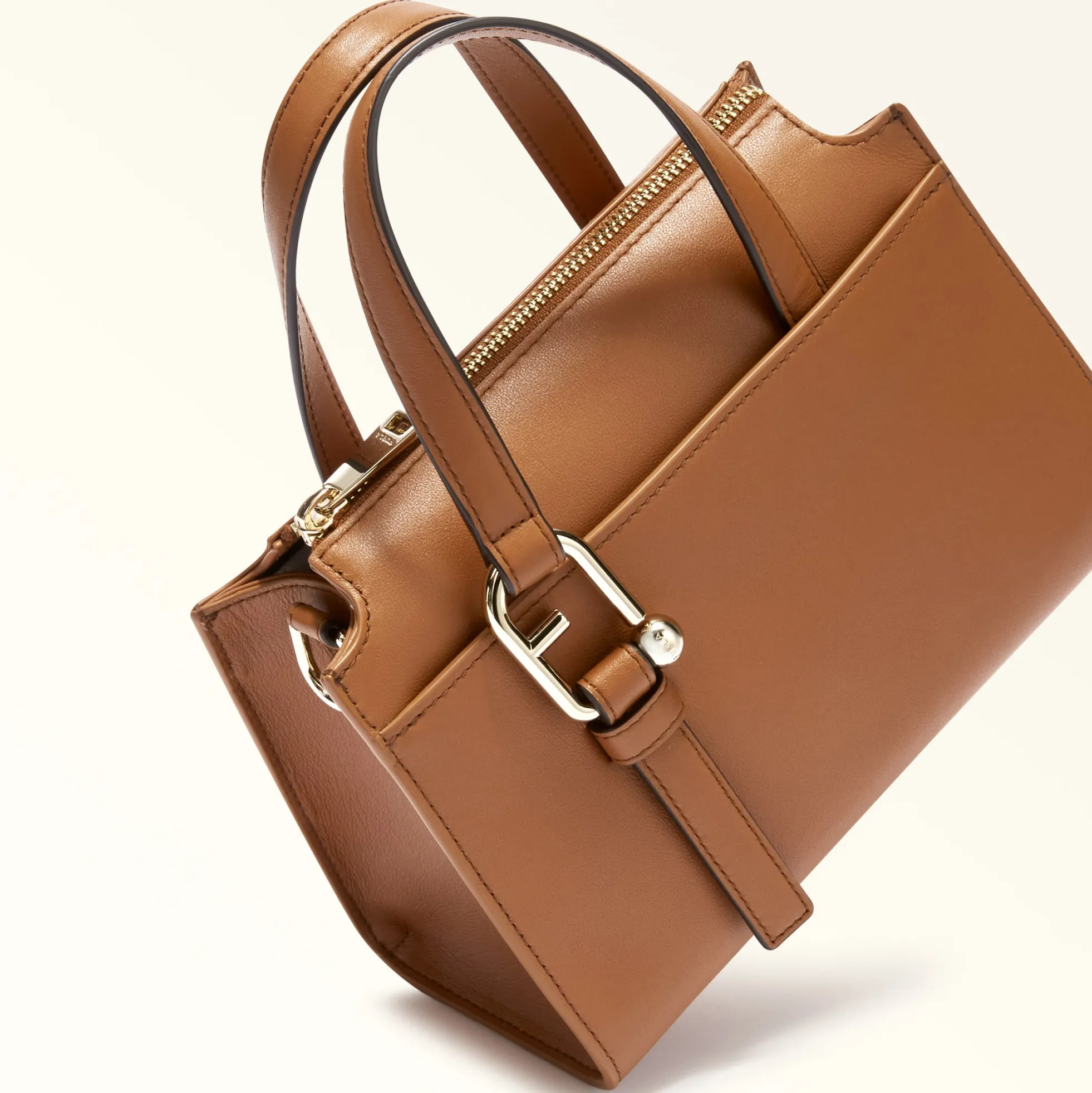 Furla Top Handles|Crossbodies<Nuvola Boston Bag S brandy