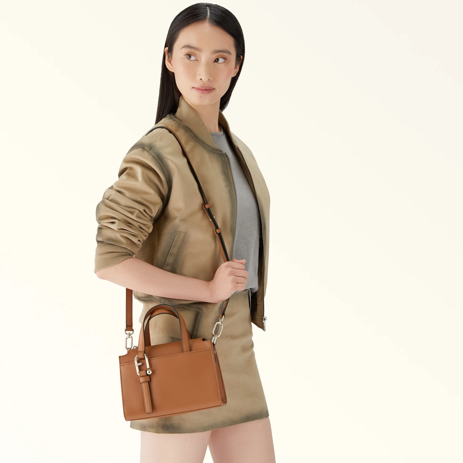 Furla Top Handles|Crossbodies<Nuvola Boston Bag S brandy