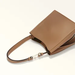 Furla Bucket Bags|Shoulder Bags<Nuvola Bucket Bag MINI deserto