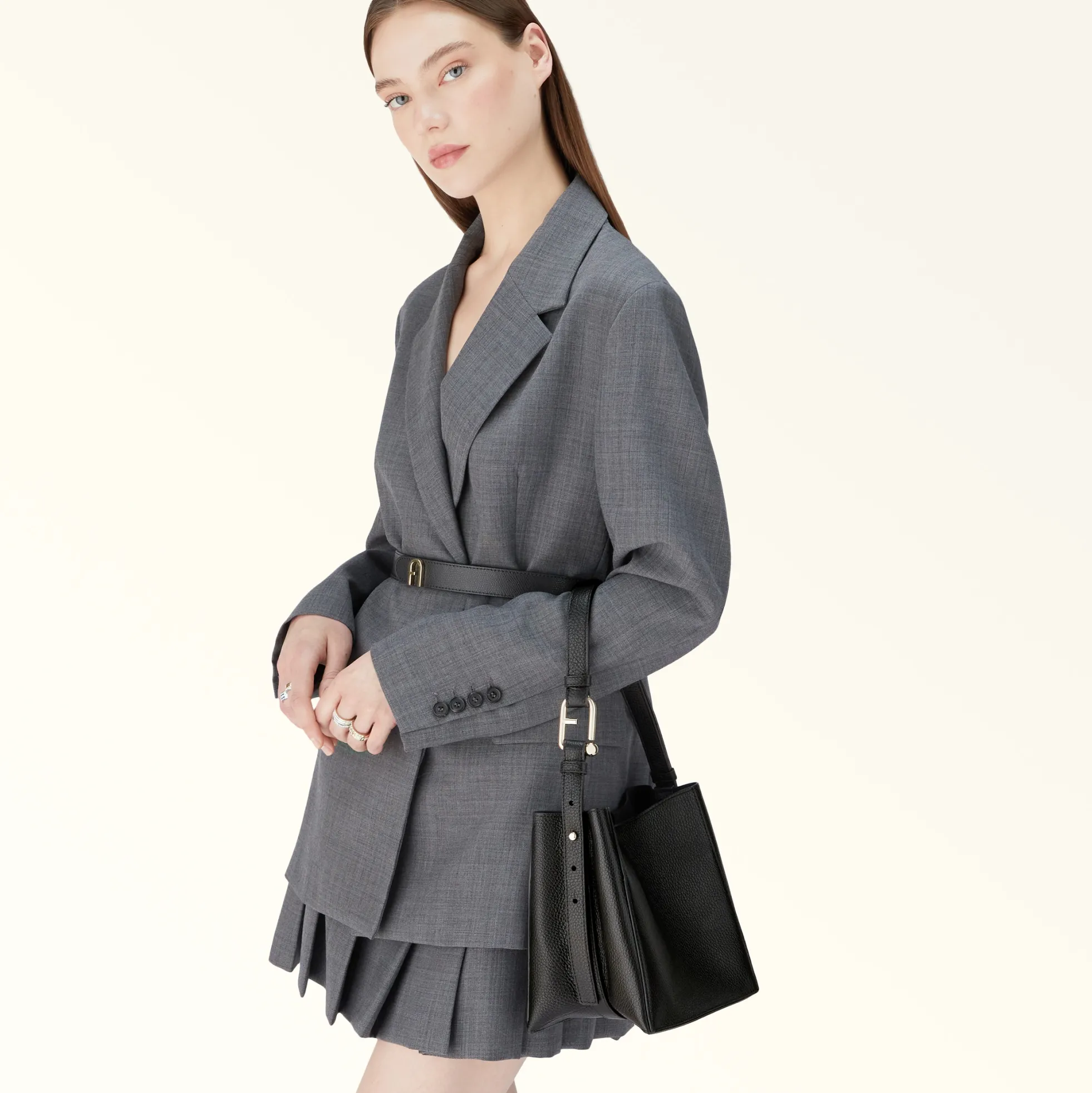 Furla The Black Bag Edit|Bucket Bags<Nuvola Bucket Bag MINI nero