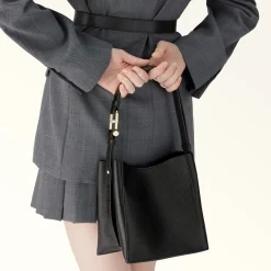 Furla The Black Bag Edit|Bucket Bags<Nuvola Bucket Bag MINI nero
