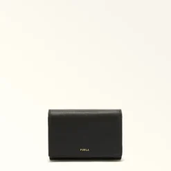 Furla Small Wallets|Wallets<Nuvola Compact Wallet M nero
