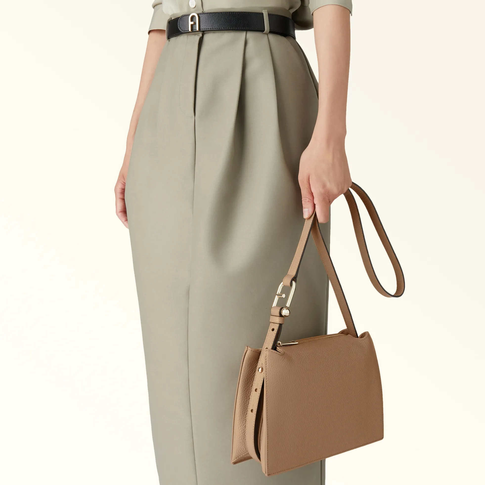Furla Furla Nuvola|Crossbodies<Nuvola Crossbody S deserto