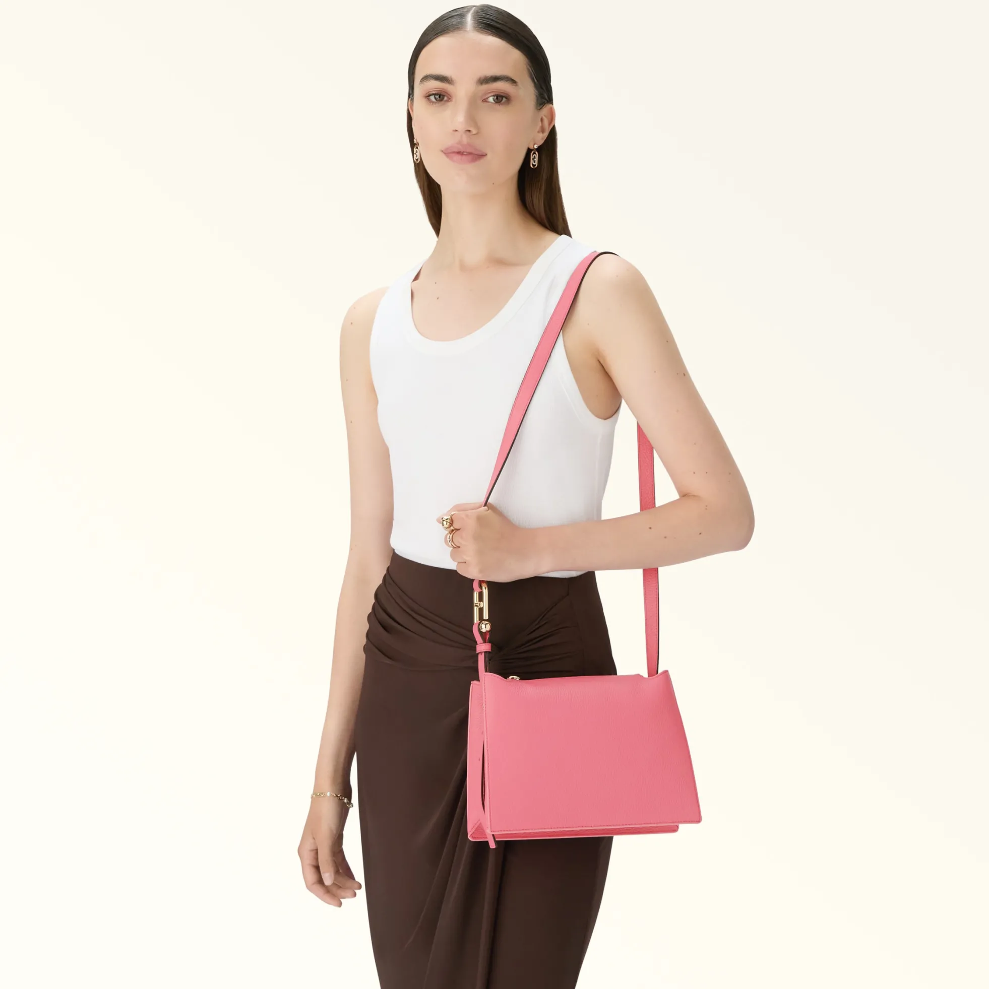 Furla Crossbodies|Furla Nuvola<Nuvola Crossbody S flamingo
