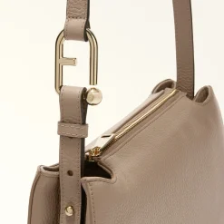 Furla Crossbodies|Furla Nuvola<Nuvola Crossbody S stucco gray