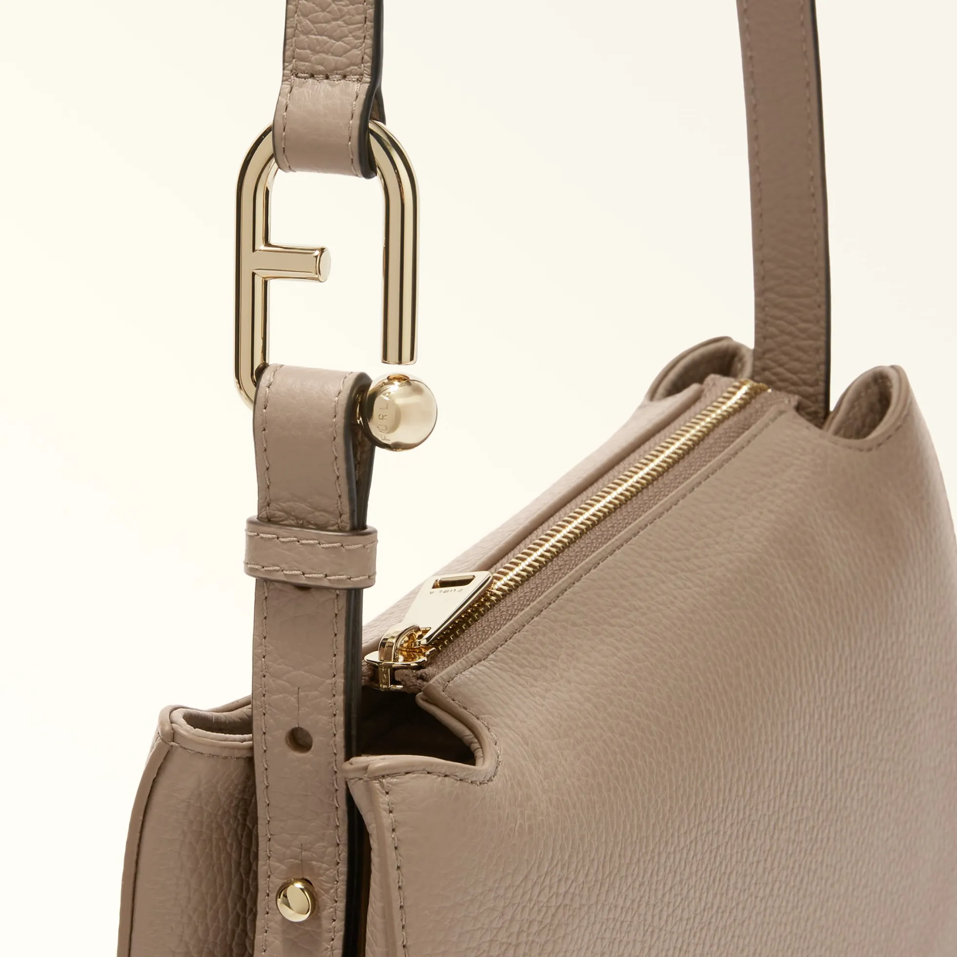 Furla Crossbodies|Furla Nuvola<Nuvola Crossbody S stucco gray