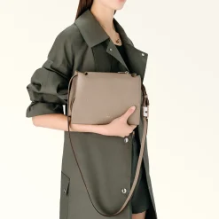Furla Crossbodies|Furla Nuvola<Nuvola Crossbody S stucco gray