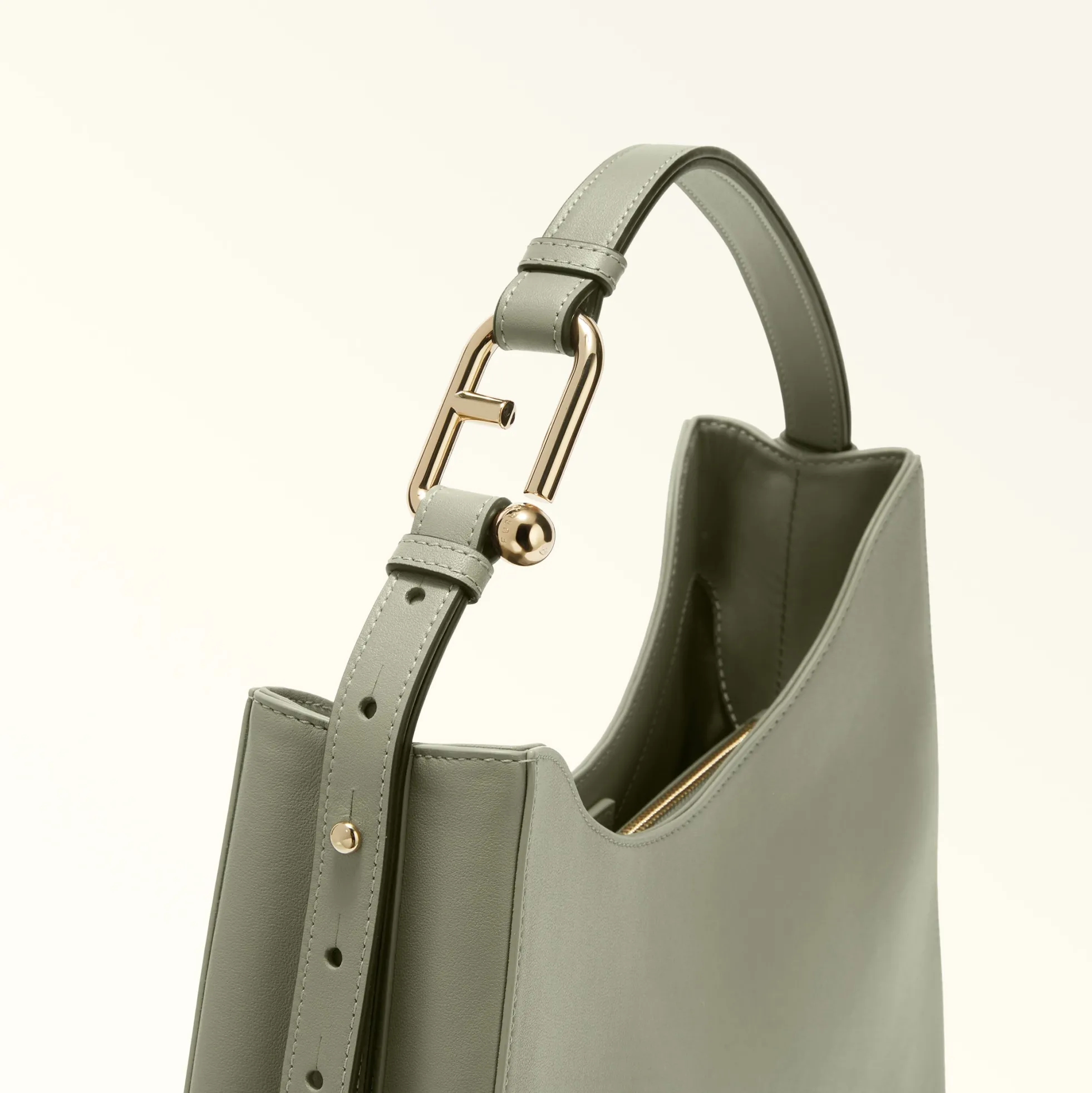 Furla Maxi Bags|Shoulder Bags<Nuvola Shoulder Bag L agave b