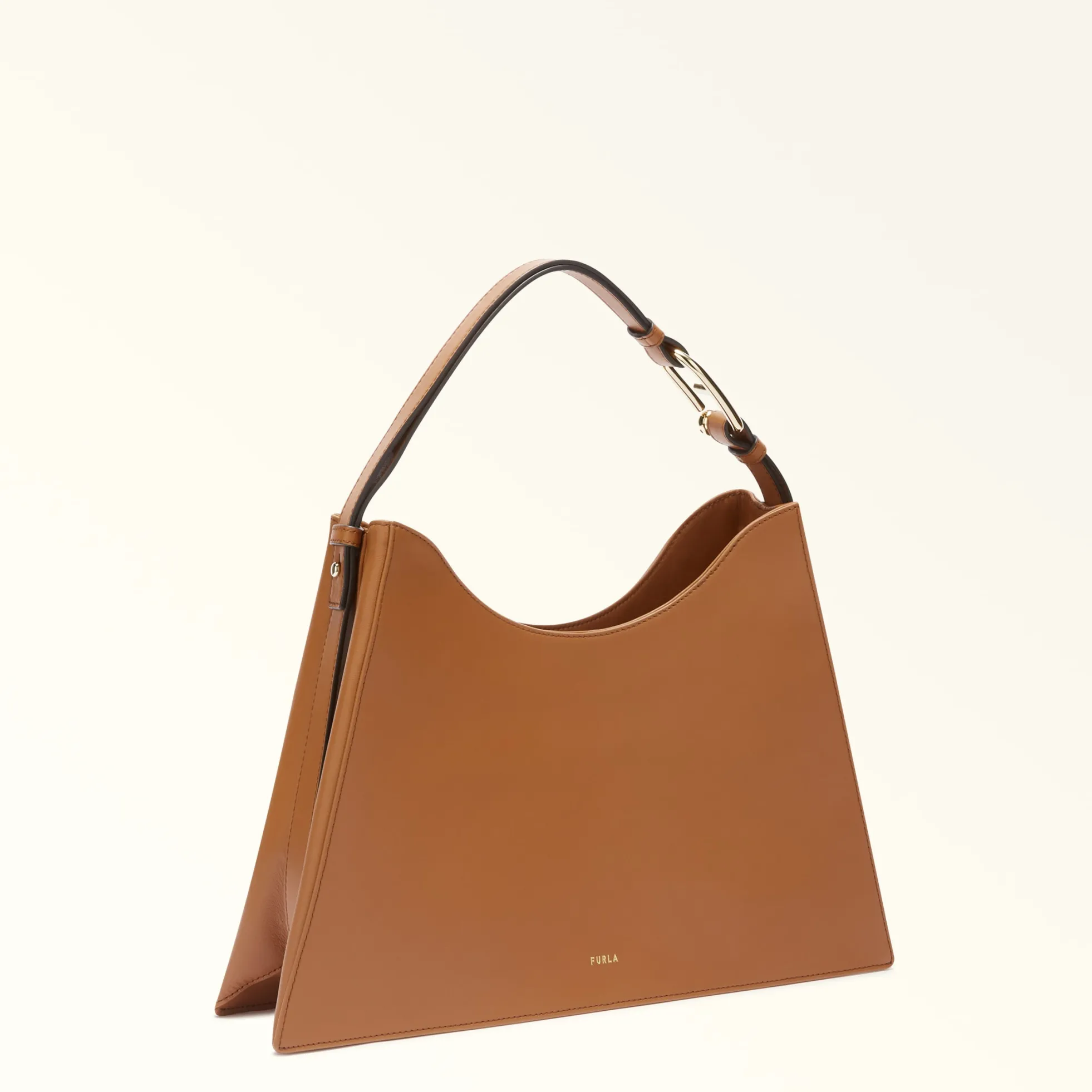 Furla Maxi Bags|Shoulder Bags<Nuvola Shoulder Bag L brandy