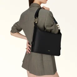 Furla The Black Bag Edit|Shoulder Bags<Nuvola Shoulder Bag M nero