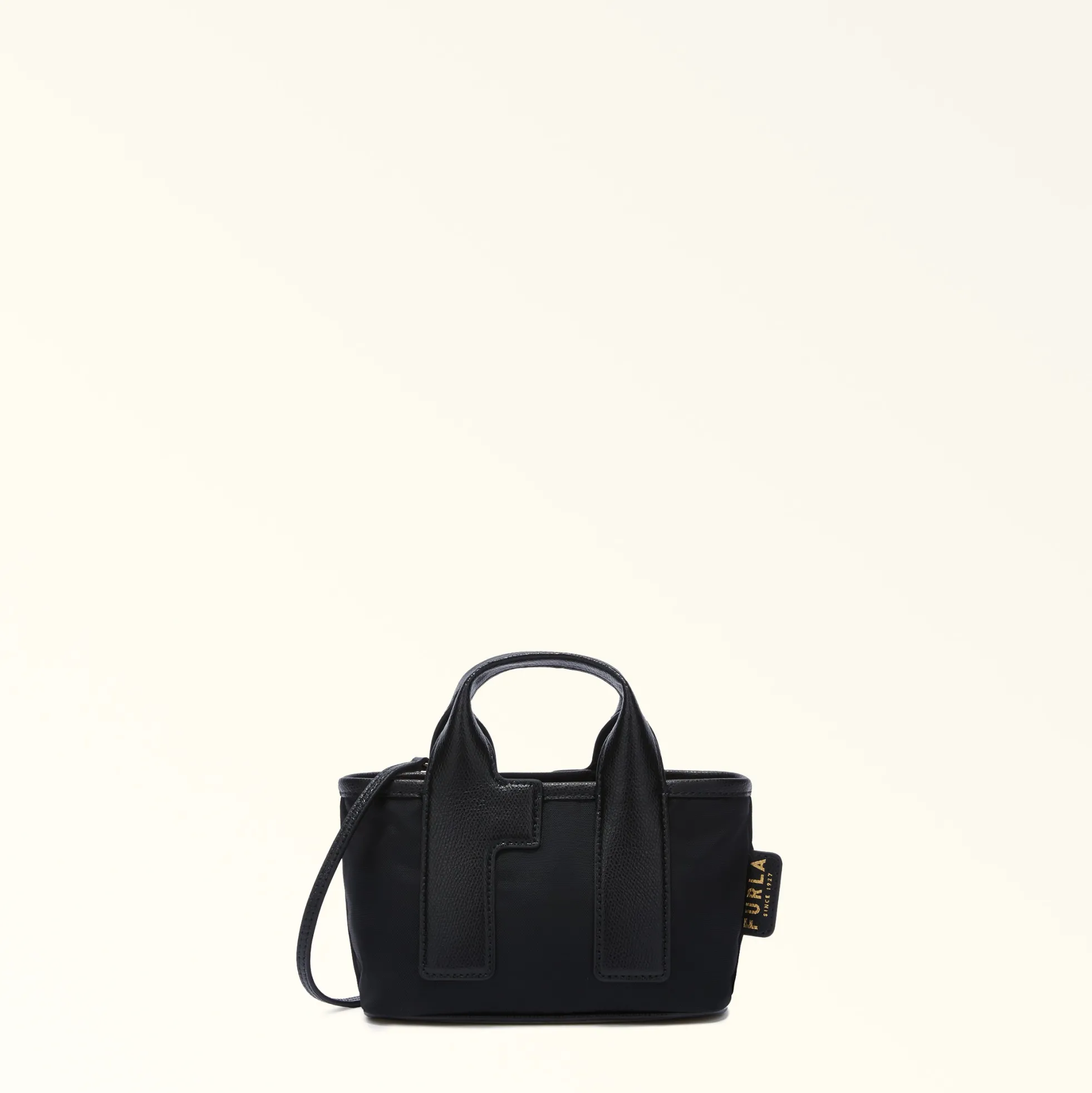 Furla Mini Bags And Pouches|Mini Bags And Pouches<Piuma Mini Bag nero+vetiver