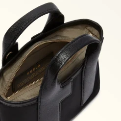 Furla Mini Bags And Pouches|Mini Bags And Pouches<Piuma Mini Bag nero+vetiver