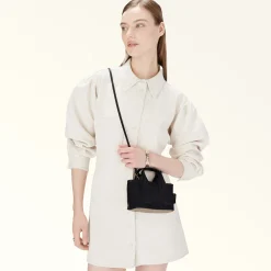 Furla Mini Bags And Pouches|Mini Bags And Pouches<Piuma Mini Bag nero+vetiver