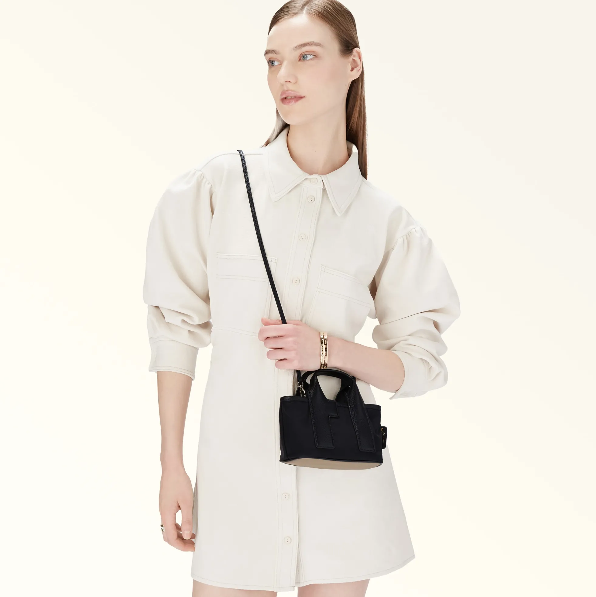 Furla Mini Bags And Pouches|Mini Bags And Pouches<Piuma Mini Bag nero+vetiver