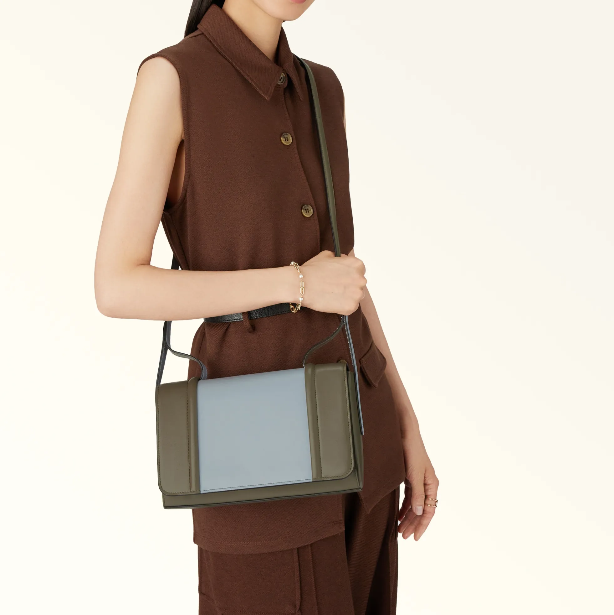 Furla Shoulder Bags|Crossbodies<Riva Crossbody S nuvola+sage