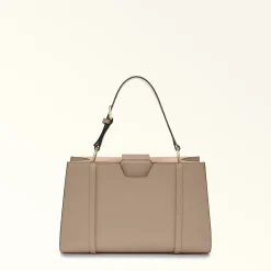 Furla Top Handles|Crossbodies<Riva Tote M stucco gray