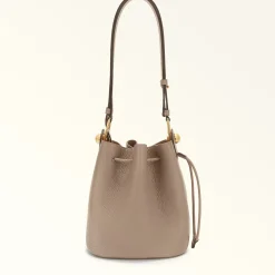 Furla Bucket Bags|Shoulder Bags<Sfera Bucket Bag MINI stucco gray
