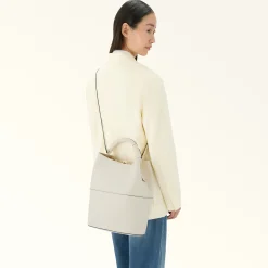 Furla Bucket Bags|Top Handles<Sfera Bucket Bag S panna+avena int.