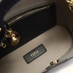Furla Bucket Bags|Top Handles<Sfera Bucket Bag S mediterraneo+grigio int.