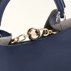 Furla Bucket Bags|Top Handles<Sfera Bucket Bag S mediterraneo+grigio int.