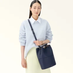 Furla Bucket Bags|Top Handles<Sfera Bucket Bag S mediterraneo+grigio int.