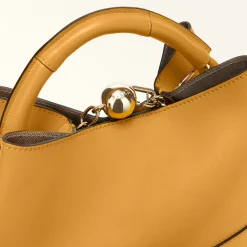 Furla Bucket Bags|Top Handles<Sfera Bucket Bag S senape+vaniglia int.