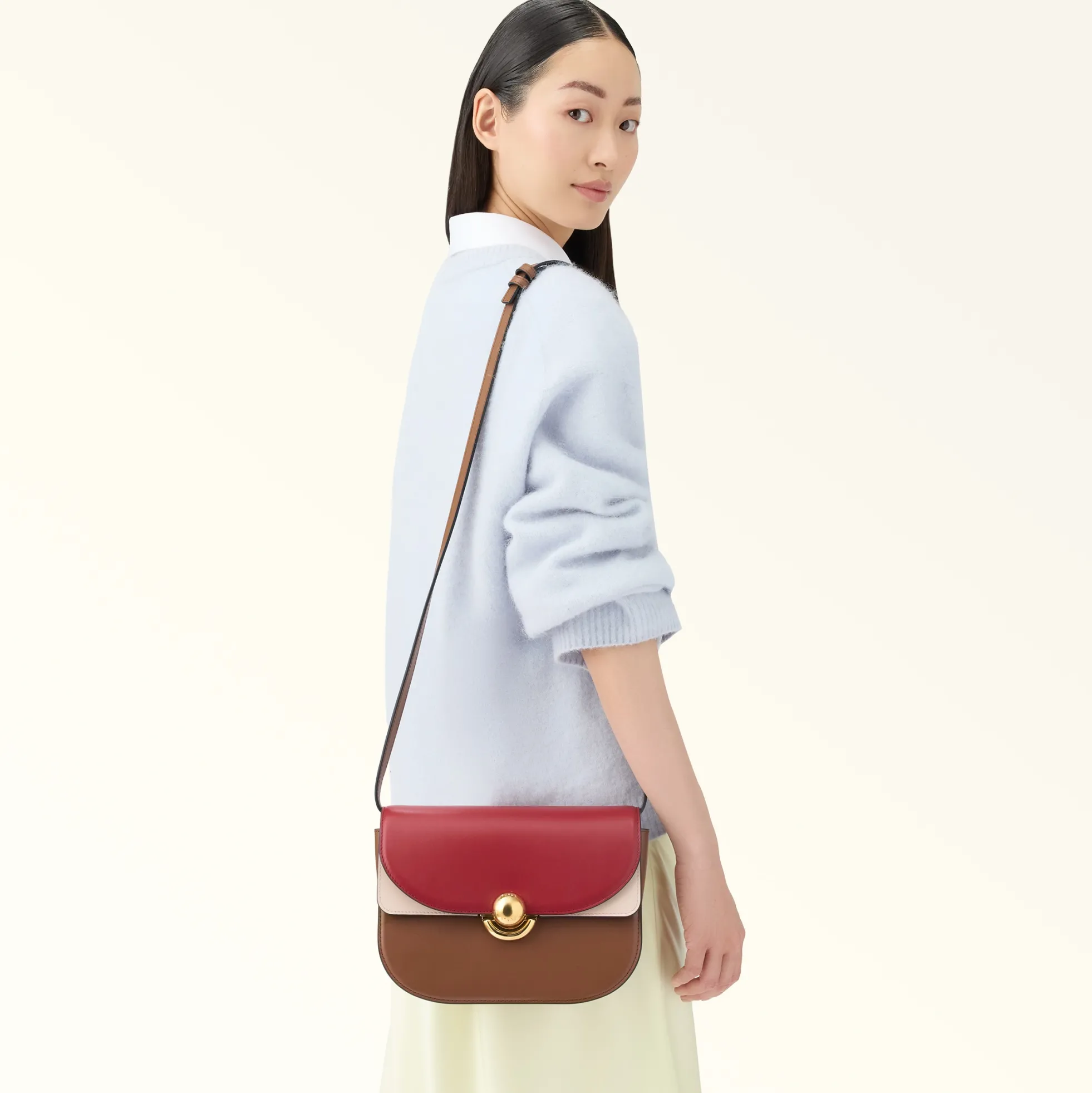 Furla Crossbodies|Furla Sfera<Sfera Crossbody S toni lacca