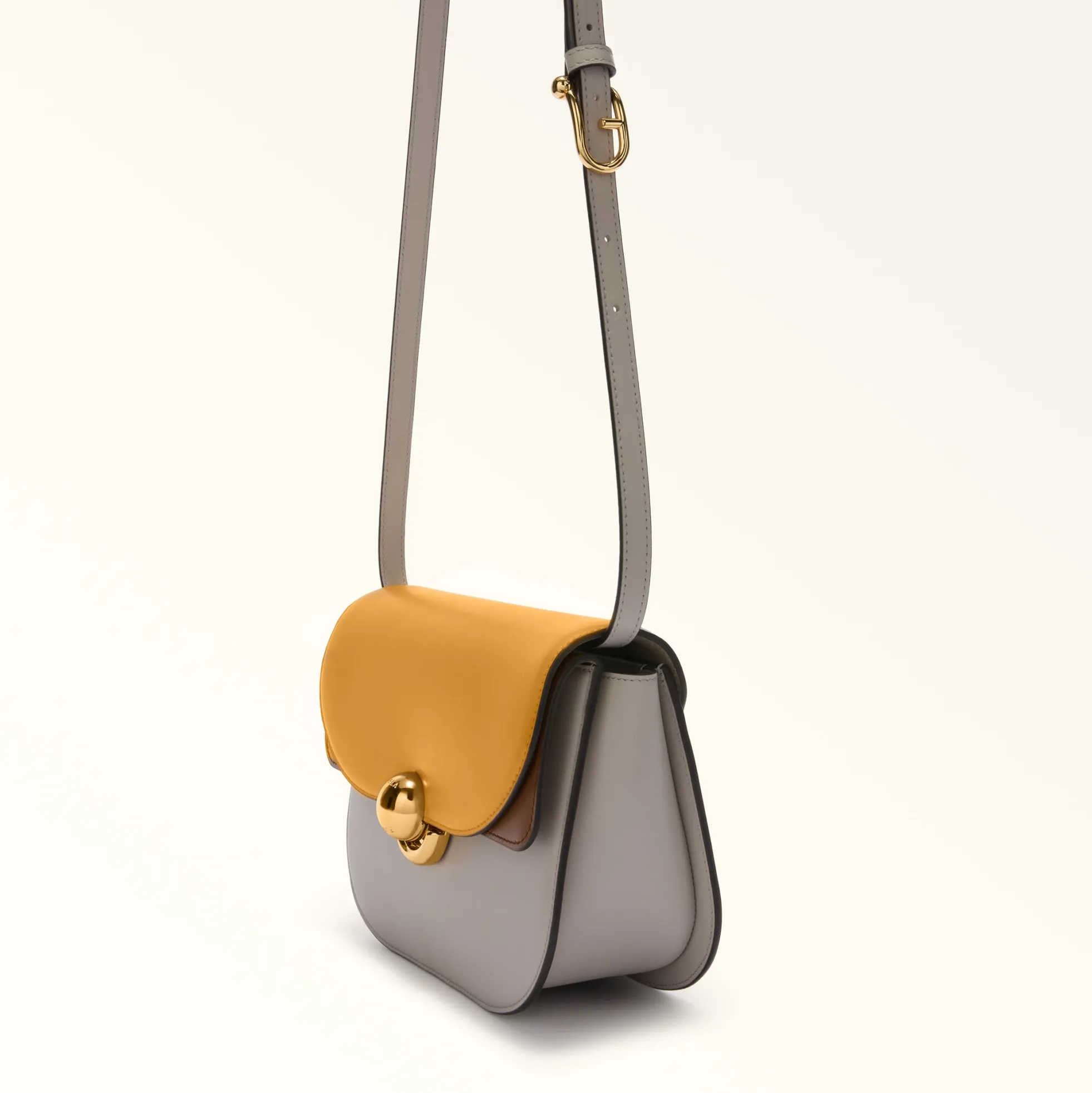Furla Crossbodies|Furla Sfera<Sfera Crossbody S toni senape