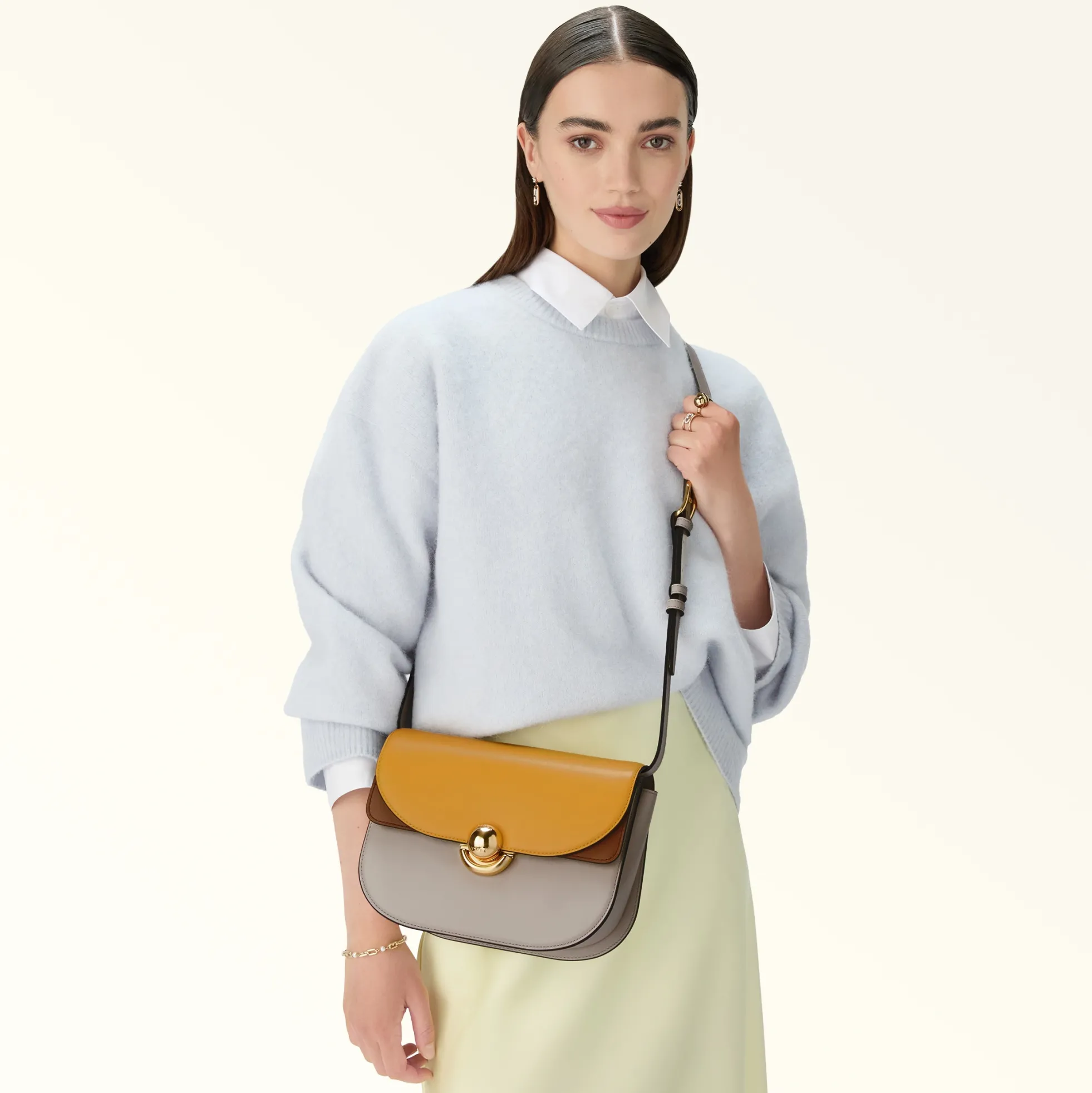 Furla Crossbodies|Furla Sfera<Sfera Crossbody S toni senape