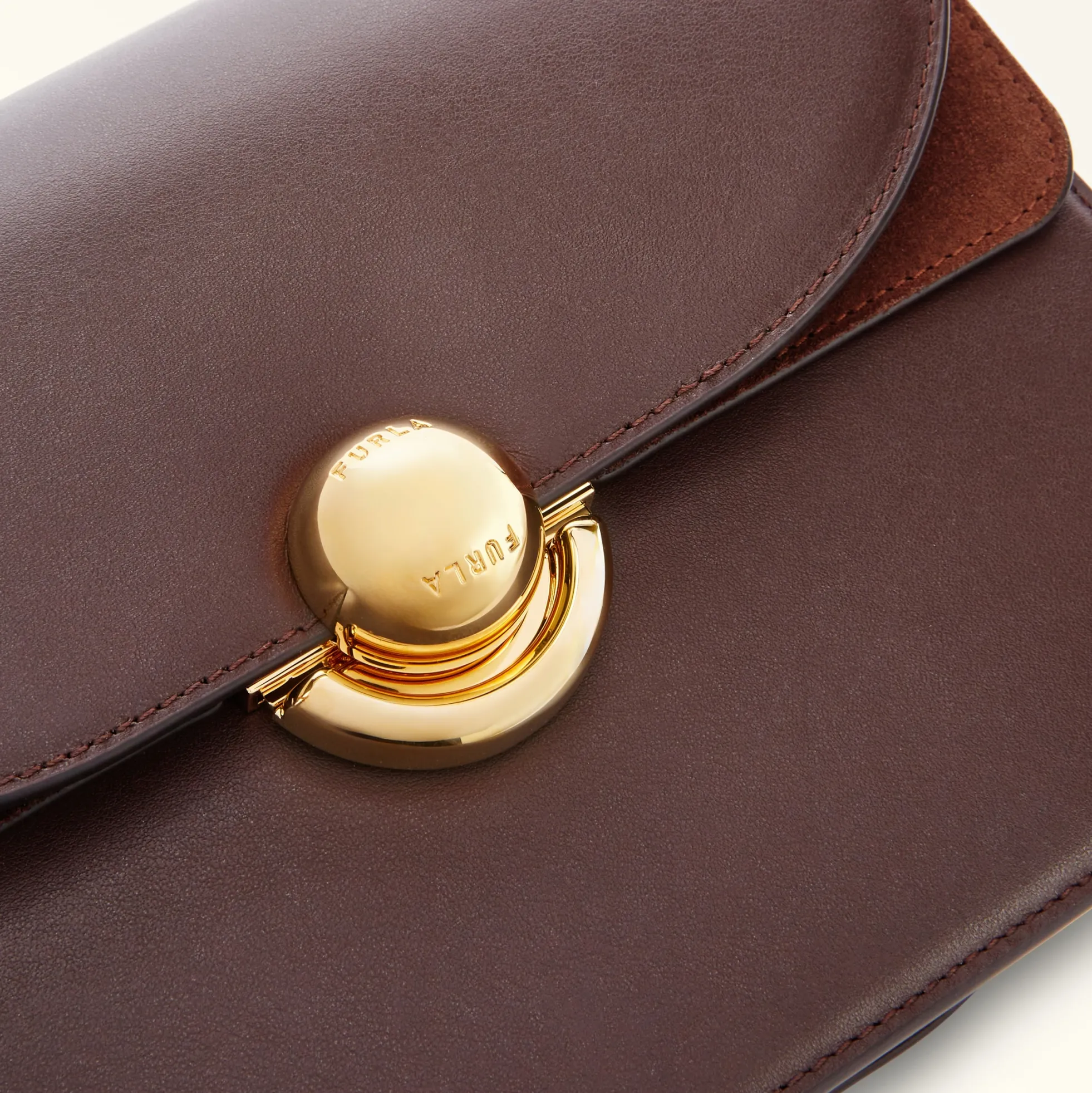 Furla Crossbodies|Furla Sfera<Sfera Crossbody S cioccolato