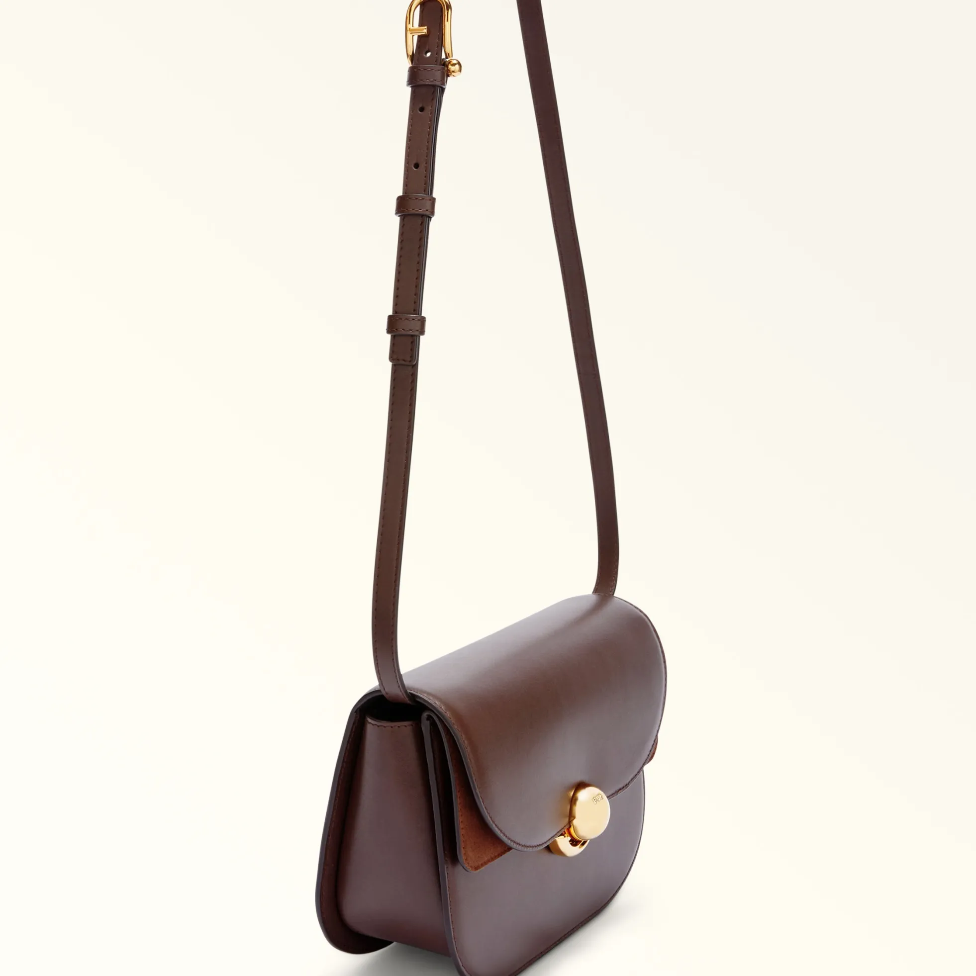 Furla Crossbodies|Furla Sfera<Sfera Crossbody S cioccolato