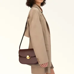 Furla Crossbodies|Furla Sfera<Sfera Crossbody S cioccolato