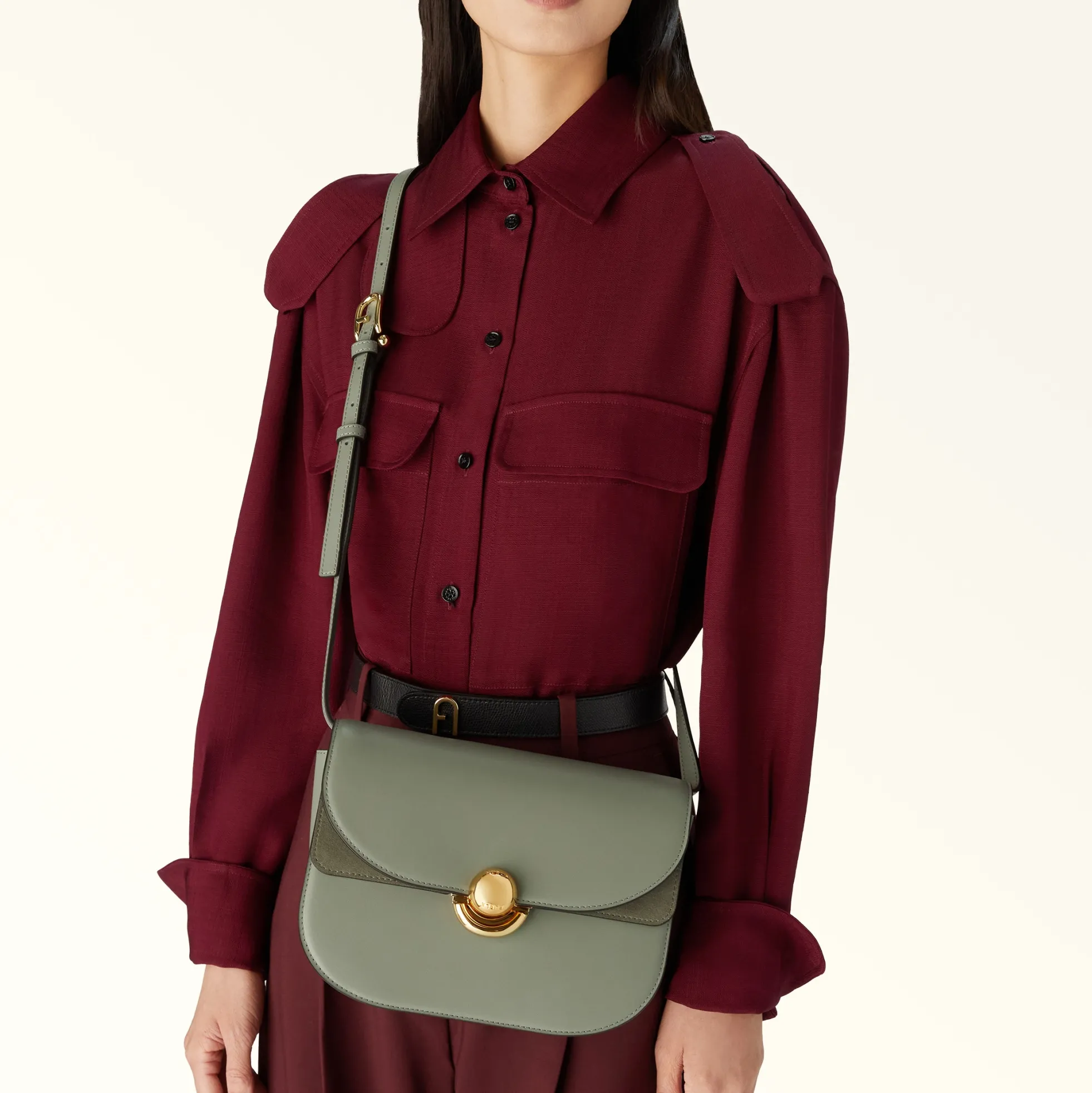 Furla Crossbodies|Furla Sfera<Sfera Crossbody S agave b
