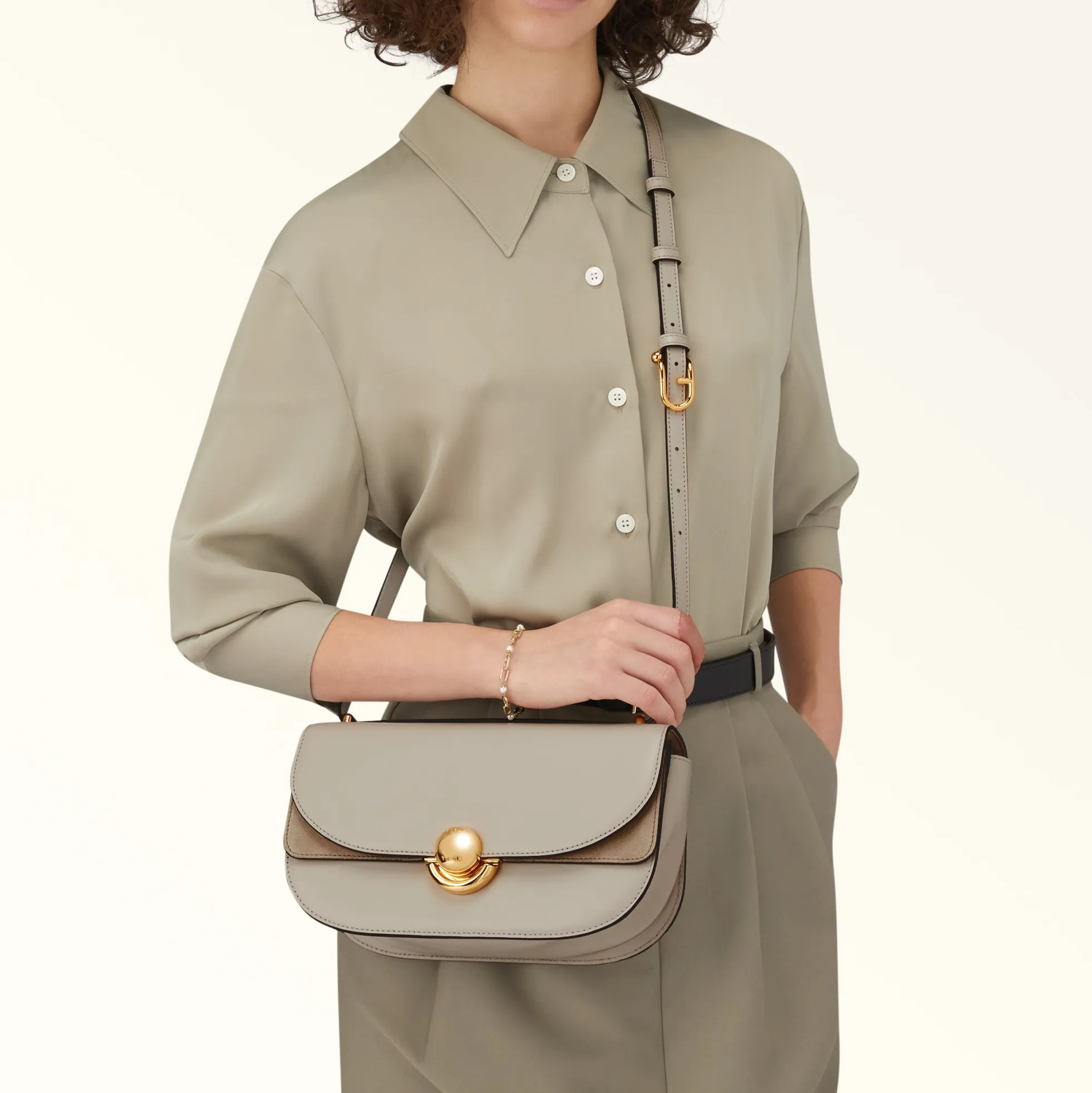 Furla Shoulder Bags|Crossbodies<Sfera Shoulder Bag S vaniglia