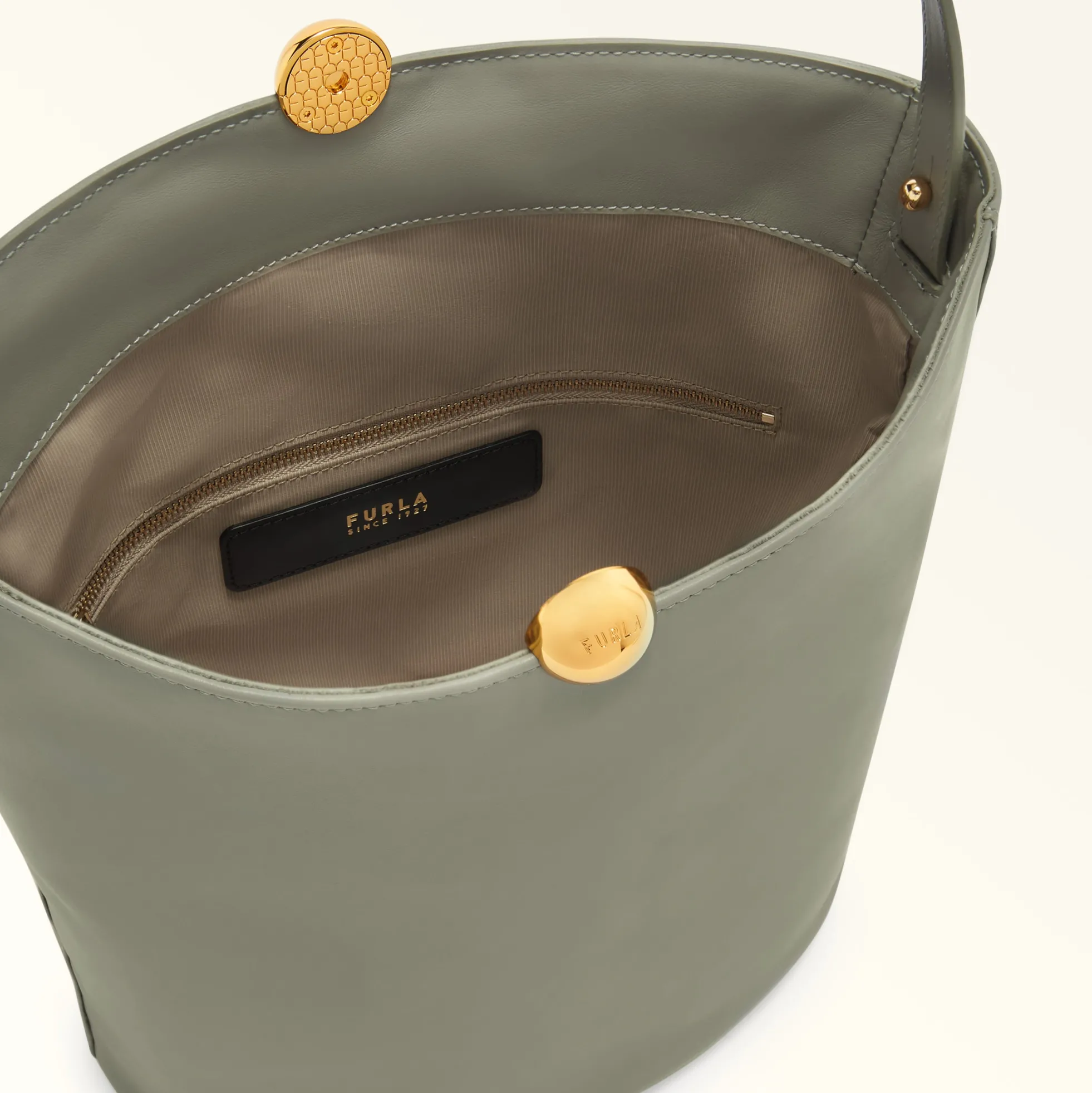 Furla Bucket Bags|Shoulder Bags<Sfera Soft Bucket Bag S agave b
