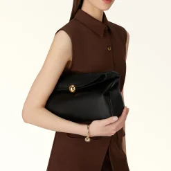 Furla The Black Bag Edit|Furla Sfera Soft<Sfera Soft Clutch M nero