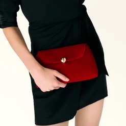 Furla Mini Bags And Pouches|Mini Bags And Pouches<Sfera Soft Mini Bag rosso