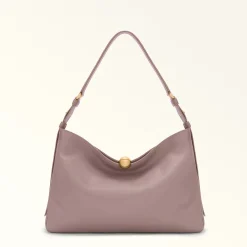 Furla Maxi Bags|Shoulder Bags<Sfera Soft Shoulder Bag L mauve