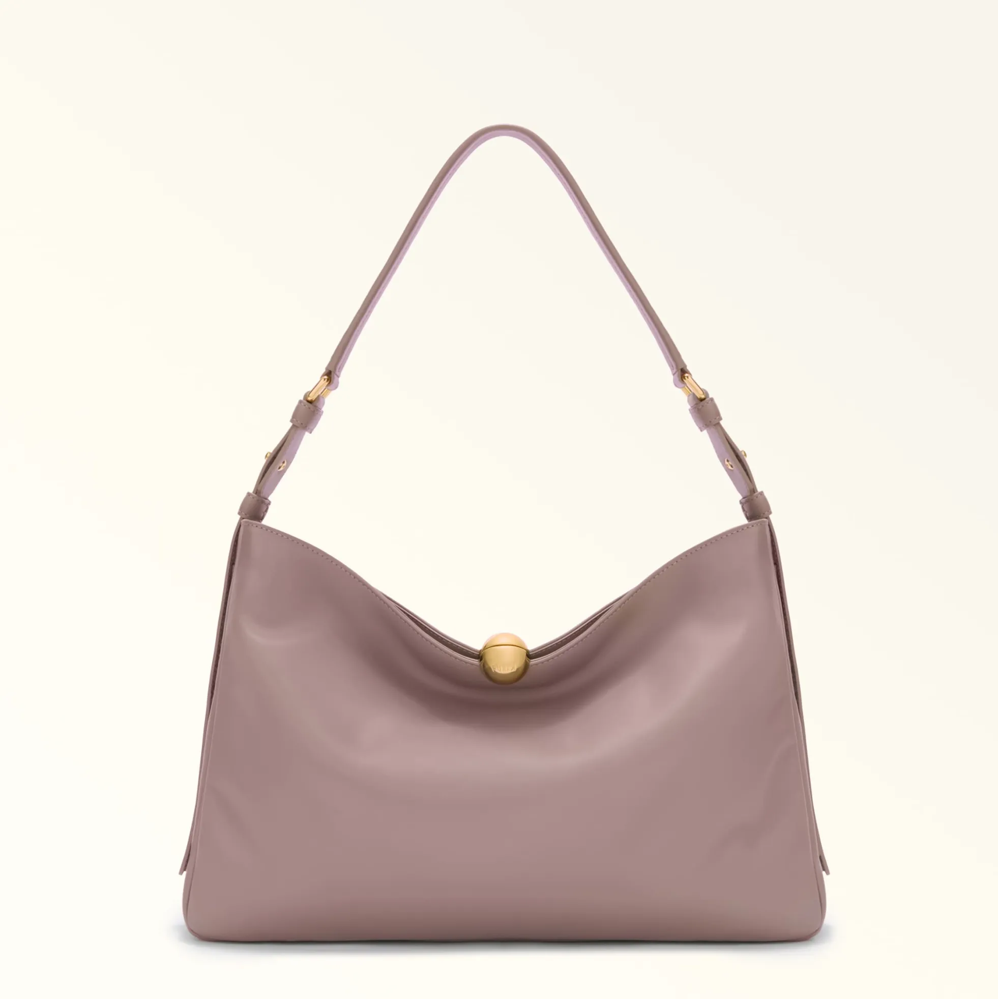 Furla Maxi Bags|Shoulder Bags<Sfera Soft Shoulder Bag L mauve