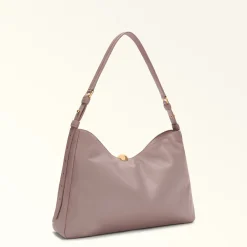 Furla Maxi Bags|Shoulder Bags<Sfera Soft Shoulder Bag L mauve
