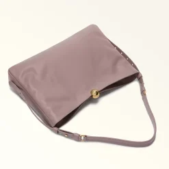 Furla Maxi Bags|Shoulder Bags<Sfera Soft Shoulder Bag L mauve
