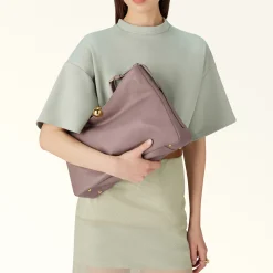 Furla Maxi Bags|Shoulder Bags<Sfera Soft Shoulder Bag L mauve