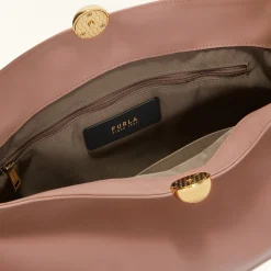 Furla Maxi Bags|Shoulder Bags<Sfera Soft Shoulder Bag L tulle