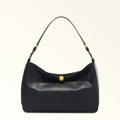 Furla The Black Bag Edit|Maxi Bags<Sfera Soft Shoulder Bag L nero