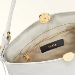 Furla Crossbodies|Shoulder Bags<Sfera Soft Shoulder Bag M marshmallow